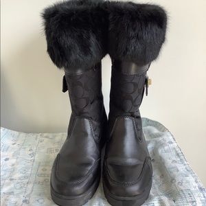 Coach Kimberly sig winter boots
